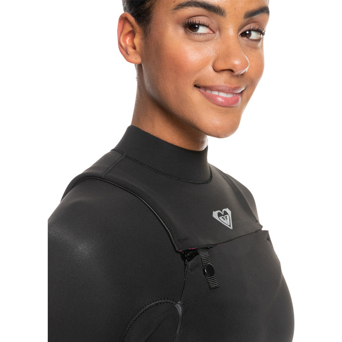 2023 Roxy Womens Elite 4/3mm Chest Zip Wetsuit ERJW103115 - Black